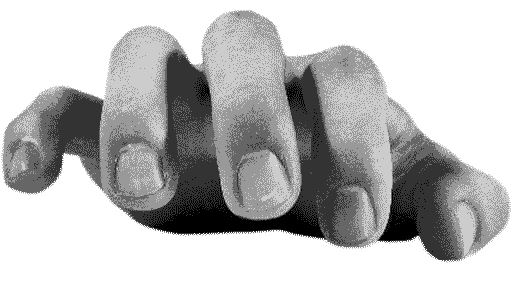 fingers tapping on table